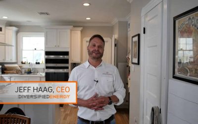 Jeff Haag, owner of Diversified Energy inspects & discusses a leaky HVAC ductwork system in a homeowner's attic.