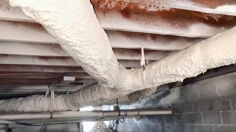 Stop Letting HVAC Contractors Downgrade Your Home's Superior Ductwork! 1 spray foam ductwork 04