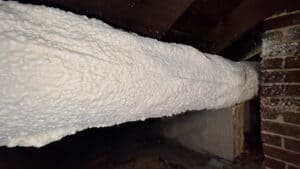 Stop Letting HVAC Contractors Downgrade Your Home's Superior Ductwork! 4 sprayfoam ductwork 0825 03